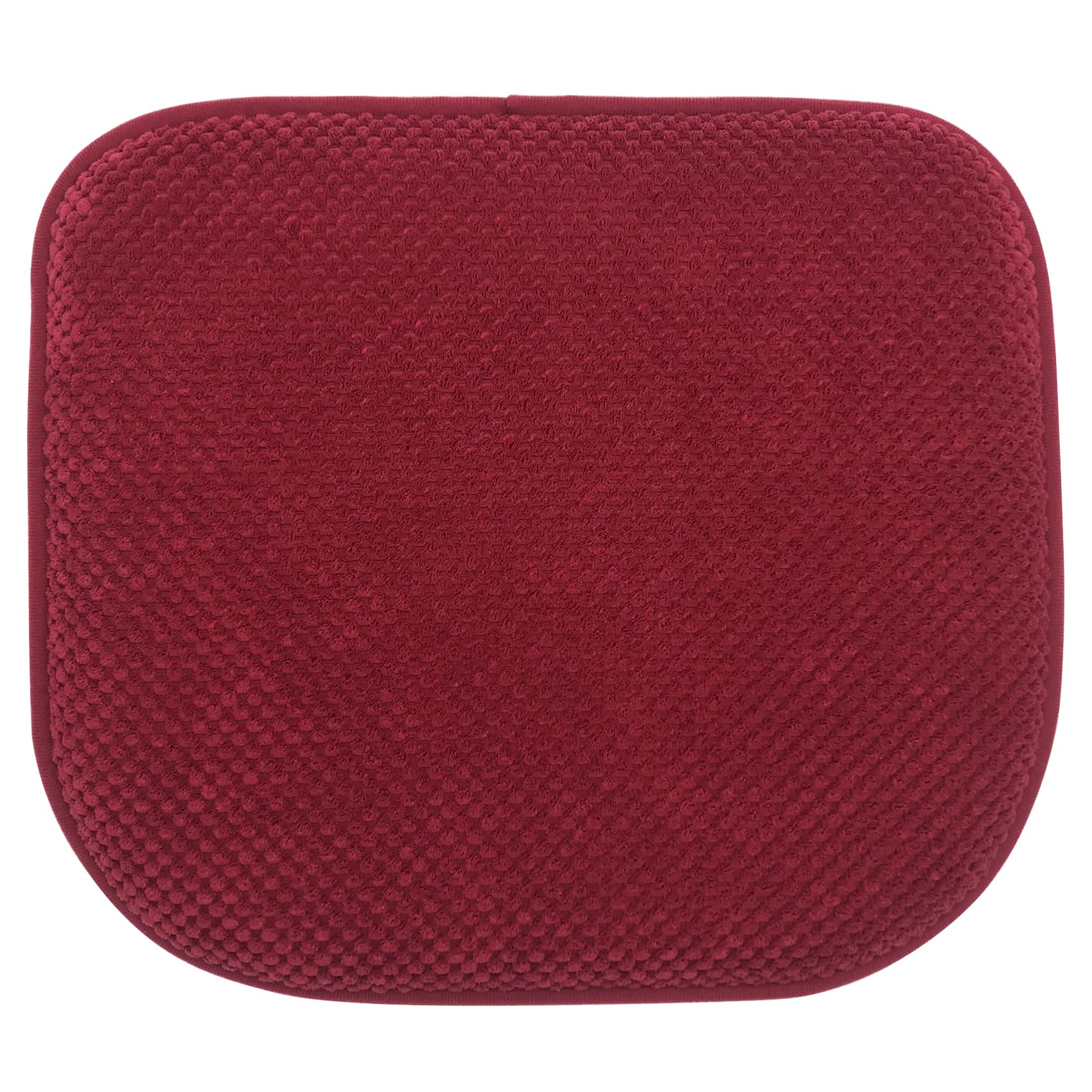 Grey Foam Seat Cushions Kitchen Chairs Pads for Dining Chairs Non Slip Office Seat Cushions Washable U Shaped Soft Thick Large Metal Wooden Chair Cushions,17" x 15"