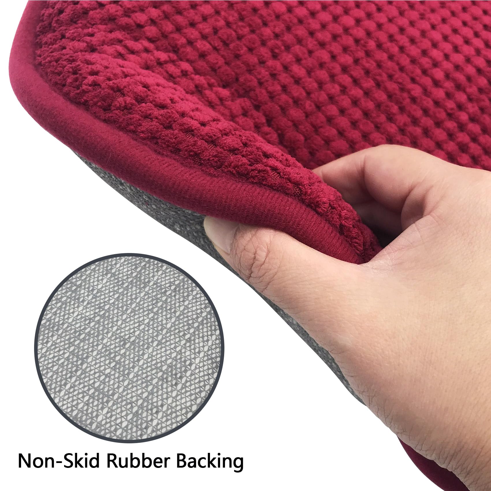 Grey Foam Seat Cushions Kitchen Chairs Pads for Dining Chairs Non Slip Office Seat Cushions Washable U Shaped Soft Thick Large Metal Wooden Chair Cushions,17" x 15"